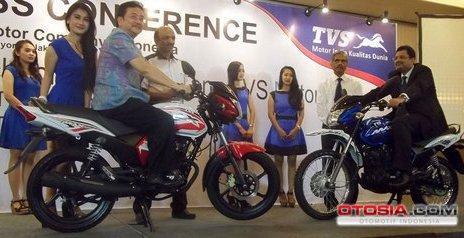 Indonesia - TVS Max 125 (Star City 125) launched in urban and on-off road variants