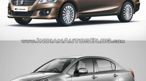 Old vs New - Maruti Ciaz vs Maruti SX4