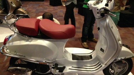 IAB Report - Vespa Elegante showcased in India