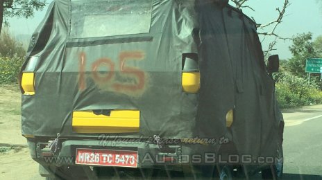 Is this the Eicher-Polaris 'Flexituff' small people carrier? - Spied