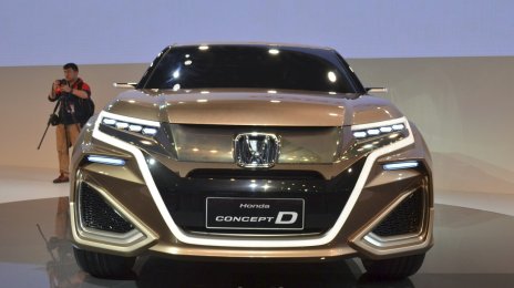 Production-spec Honda Concept D flagship SUV begins testing - Report