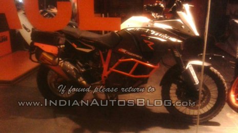 KTM 1190 Adventure R spotted at an Indian dealership, launch likely - IAB Report