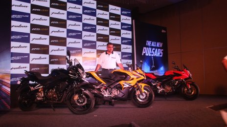 New Bajaj Pulsar AS 150, AS 200 and RS 200 launched in Pune - IAB Report