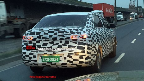 2016 Chevrolet Cobalt (facelift) caught testing, launch in October - Brazil