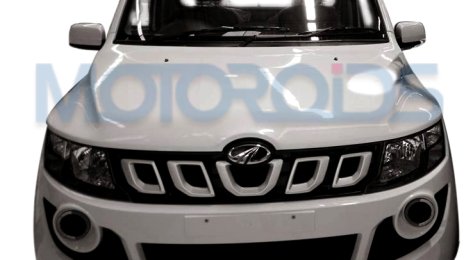 Mahindra Genio facelift leaked with fresh design language - Spied