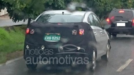 2016 Hyundai HB20S sedan (facelift) spotted in Brazil - Spied