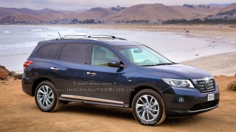2016 Nissan Pathfinder (facelift) - IAB Rendering