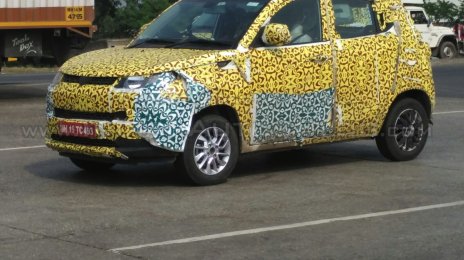 Mahindra S101 (XUV100) seen in detailed spyshots - IAB Report