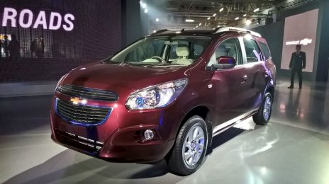 Chevrolet Spin - Auto Expo 2016 Live