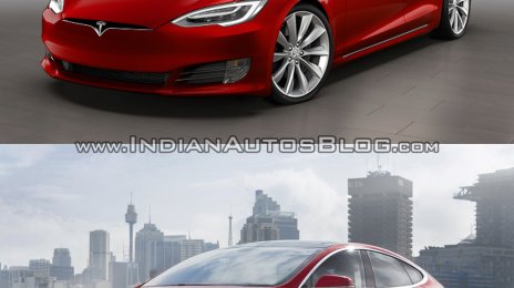 Tesla Model S facelift – Old vs. New
