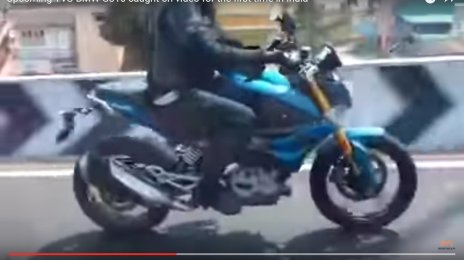 BMW G310R spotted in India completely undisguised