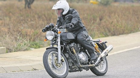 Royal Enfield Continental GT twin-cylinder variant spotted testing