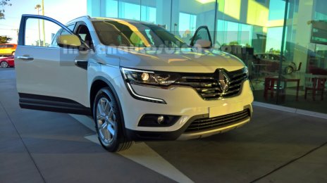 India-bound 2016 Renault Koleos seen in Australia