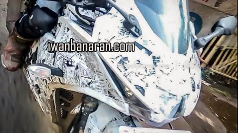 Gixxer SF-inspired 2017 Suzuki GSX150R spied in Indonesia