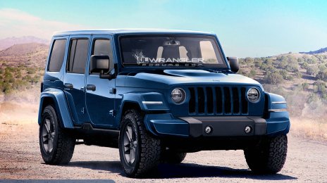 2018 Jeep Wranger, Jeep Wrangler Pickup rendered