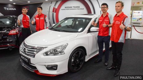 Nissan Teana NISMO Performance Package launched in Malaysia