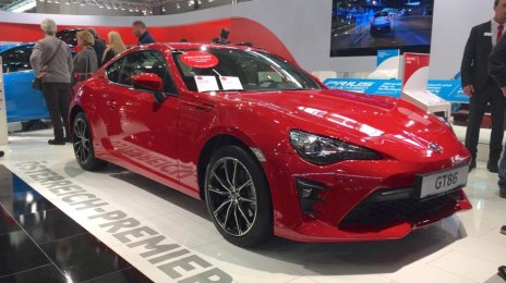 2017 Toyota GT86 showcased at Vienna Auto Show