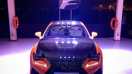 Lexus RC-F showcased in India at a dealer event