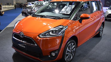 Toyota Sienta showcased at BIMS 2017