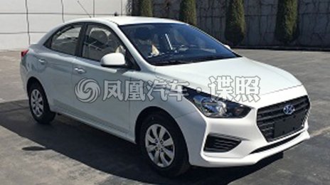 Production Hyundai Reina sedan spotted undisguised