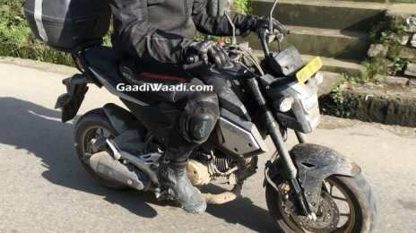 2018 Honda Grom Spied in India
