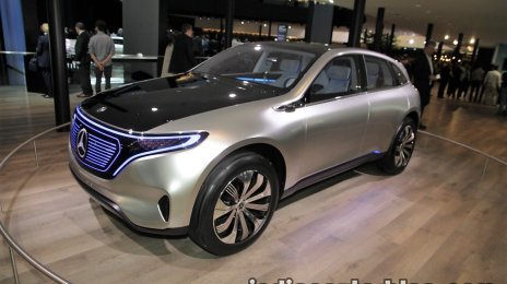 Mercedes Concept EQ showcased at IAA 2017 - Live