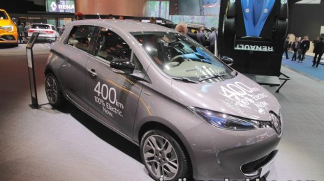 Renault ZOE showcased at IAA 2017 - Live