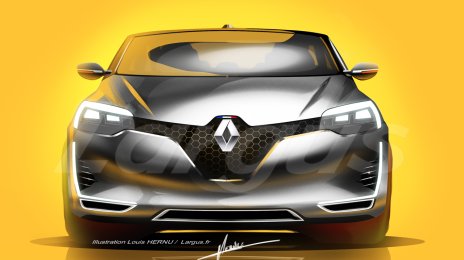 2019 Renault Clio Mk5 rendered based on the Symbioz concept
