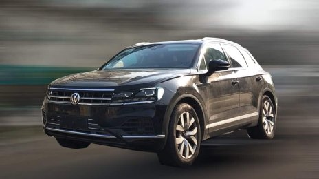 Next-gen VW Touareg Spied in China