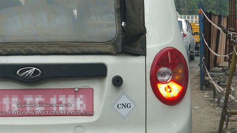 Mahindra Jeeto Minivan CNG variant spotted on test
