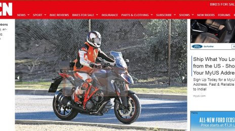 2019 KTM 1290 Super Duke GT spied testing in Spain