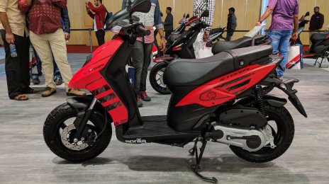 Aprilia Storm 125 India launch confirmed for Q1 2019