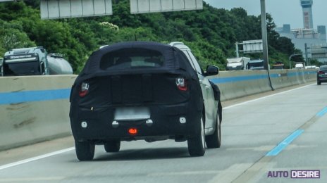 2018 SsangYong Tivoli (facelift) spotted on test for the first time