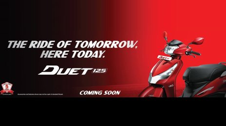 Hero Duet 125 to launch in India in the coming weeks