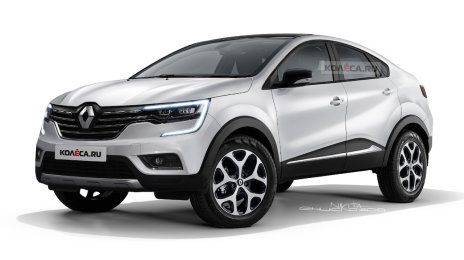 Renault SUV coupe (Renault LJC) imagined - Rendering