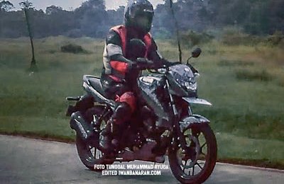 Suzuki Bandit 150 spied testing for the first time in Indonesia