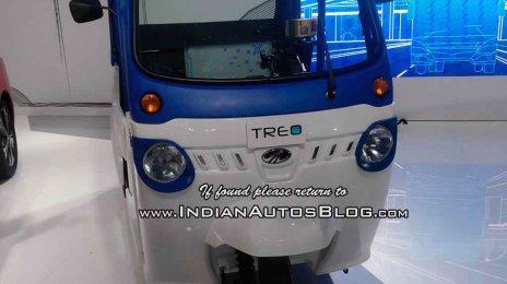 Mahindra Treo showcased at 2018 MOVE Summit in New Delhi