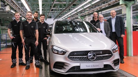 2019 Mercedes B-Class enters series production in Germany