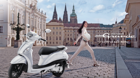 New Yamaha Nozza Grande 125cc hybrid scooter launched in Vietnam