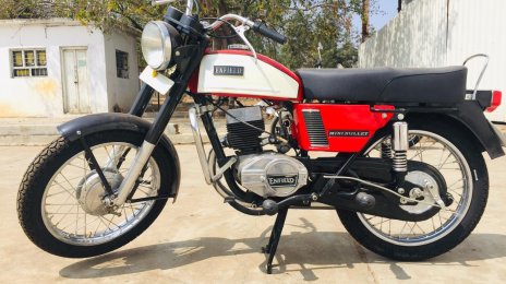 1978 Enfield Mini Bullet gets revived by IAB reader
