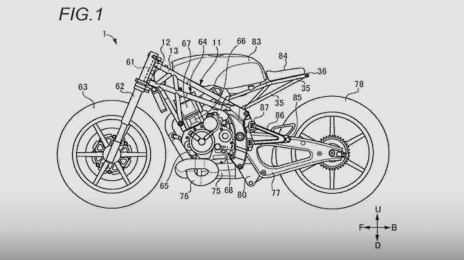 Design patents reveal a new modern-retro Suzuki Café Racer