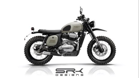 Jawa Forty-Two imagined as a rugged Scrambler [Video]