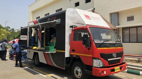 Toyota Kirloskar Motor expanding the availability of Toyota Service Express