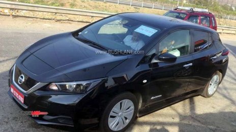 Nissan Leaf spied on test yet again