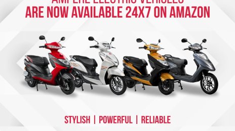 Ampere electric scooters now available on Amazon India