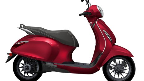 Bajaj Red Chetak modifiziert