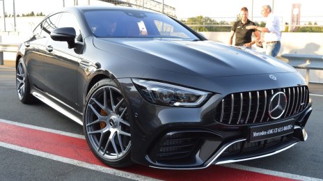 Mercedes-AMG GT 4-Door Coupe announced for Auto Expo 2020 - In 22 Live Images from Germany