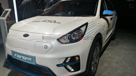 Kia e-Niro EV with 455 km range - Live From Auto Expo 2020