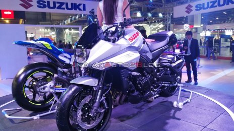 Suzuki Katana makes Indian debut - Live From Auto Expo 2020