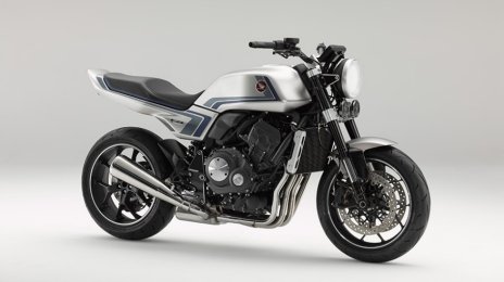 Honda CB-F concept litre-class retro bike revealed